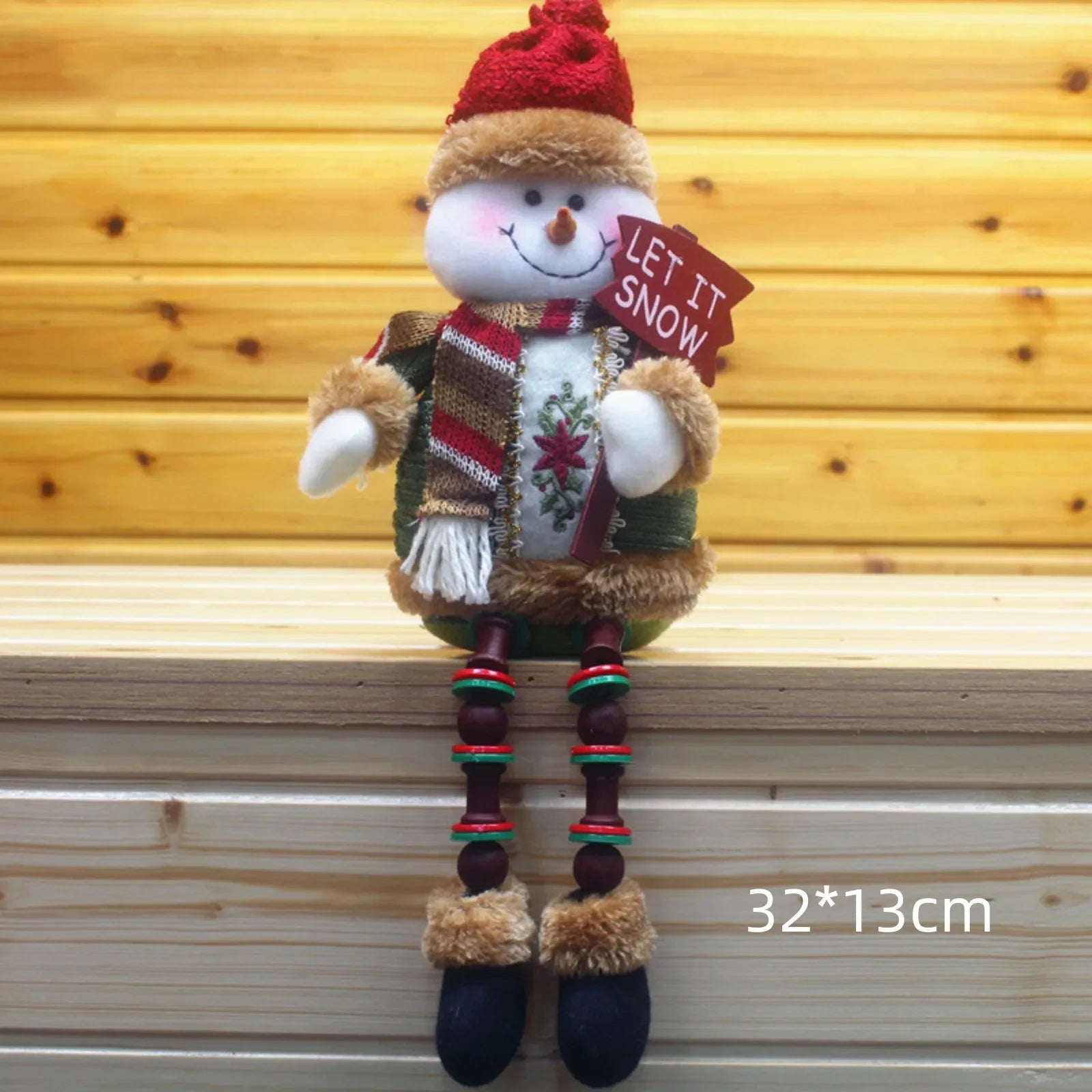 Christmas Decoration Doll Santa Elk Snowman 18"