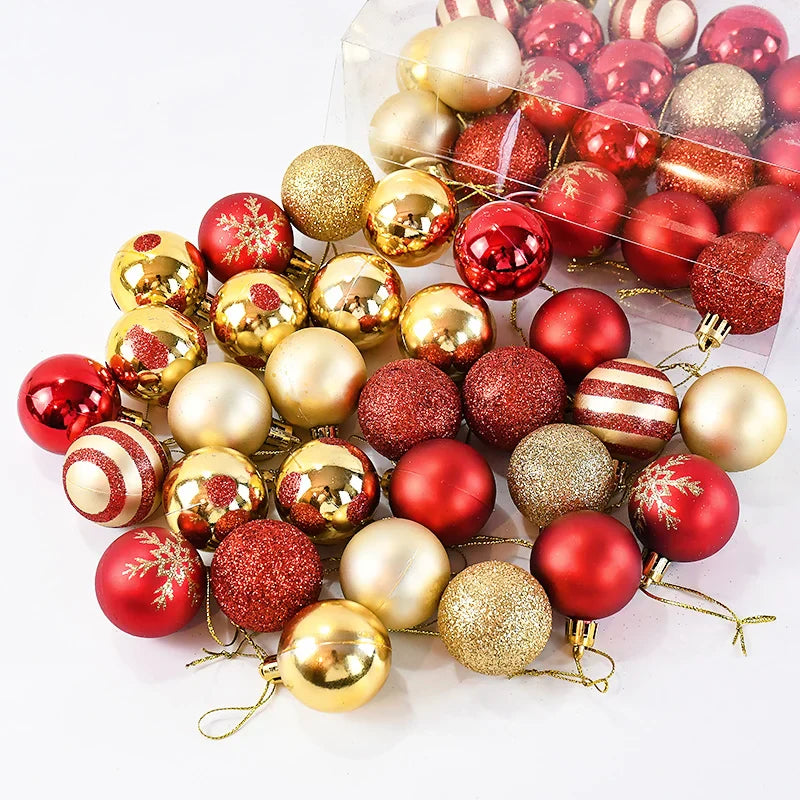 50Pcs/box Christmas Tree Balls