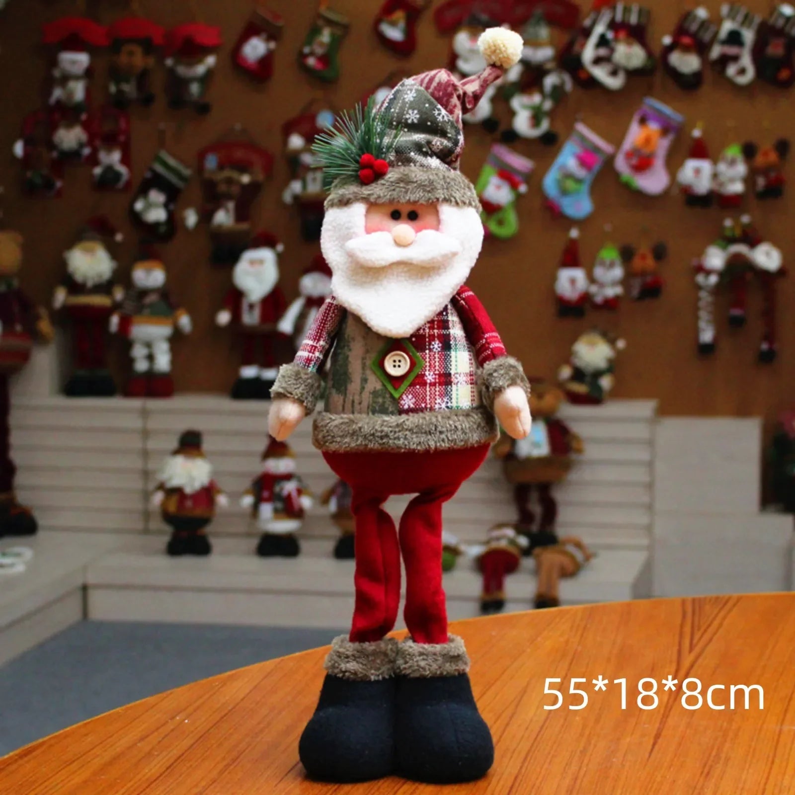 Christmas Decoration Doll Santa Elk Snowman 18"