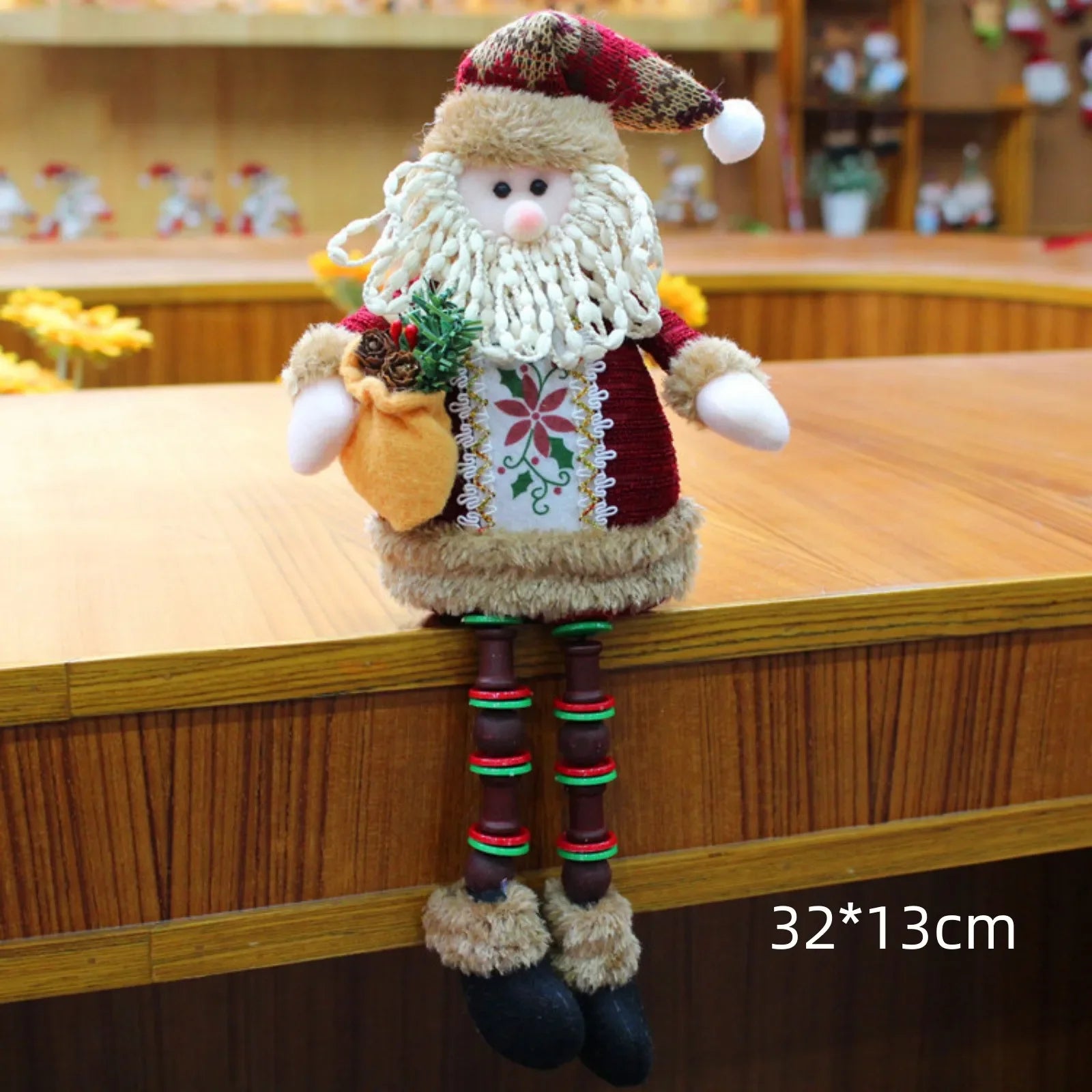 Christmas Decoration Doll Santa Elk Snowman 18"