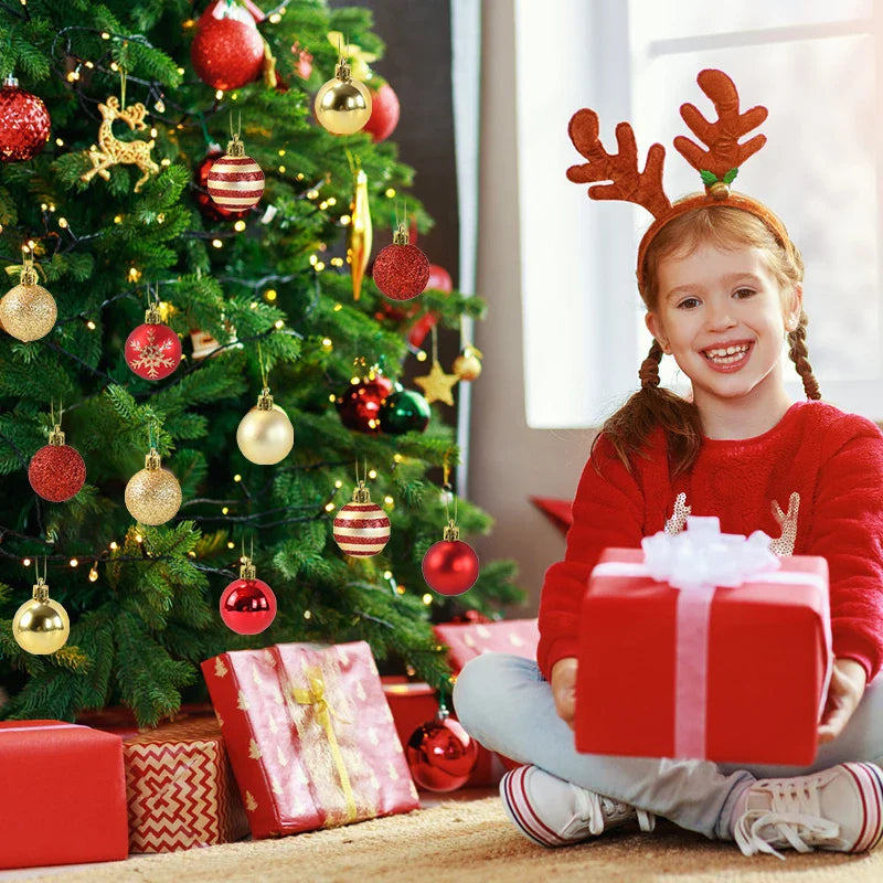 50Pcs/box Christmas Tree Balls