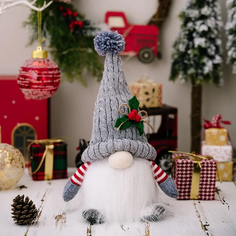 Sequin Light-Up Faceless Gnome