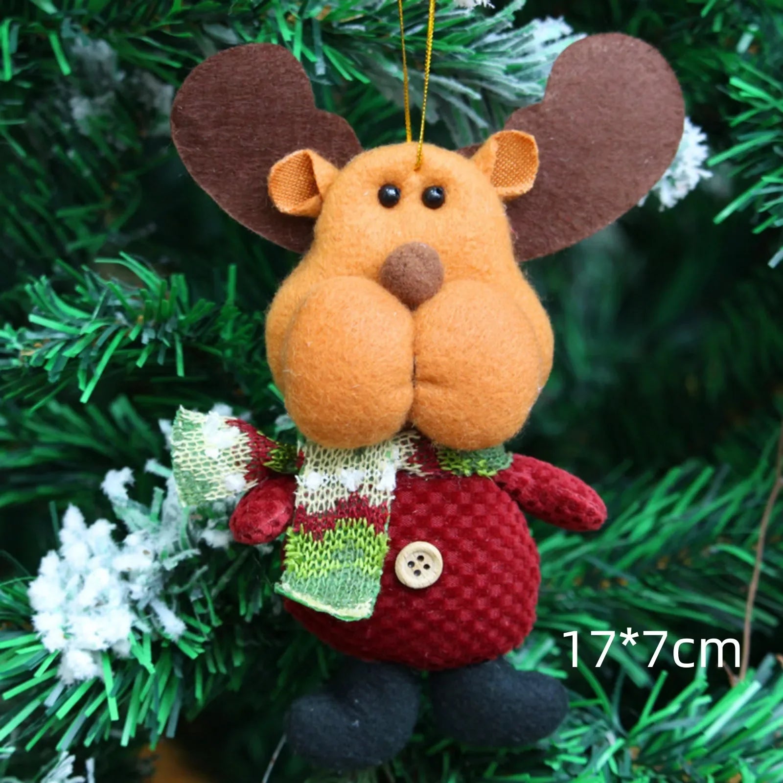 Christmas Decoration Doll Santa Elk Snowman 18"